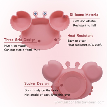 Baby Silicone Eco-friendly Kids Silicone Suction Cup